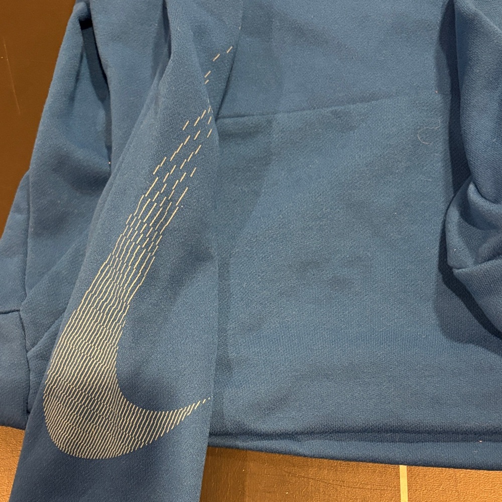 Nike Kids Royal Blue Pullover Hoodie - Picture 6 of 11